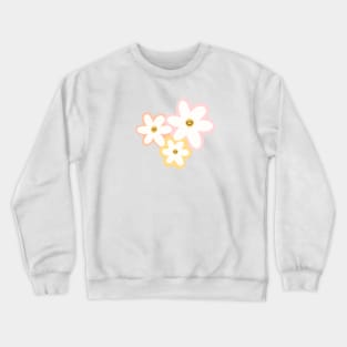 Smiley Flowers Crewneck Sweatshirt